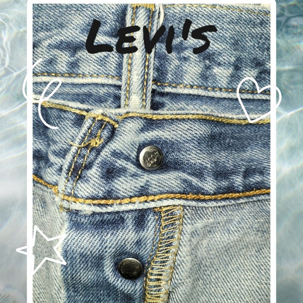 Levi's 501 Button fly 33 x 30 High waist Wedgie - Picture 7 of 16